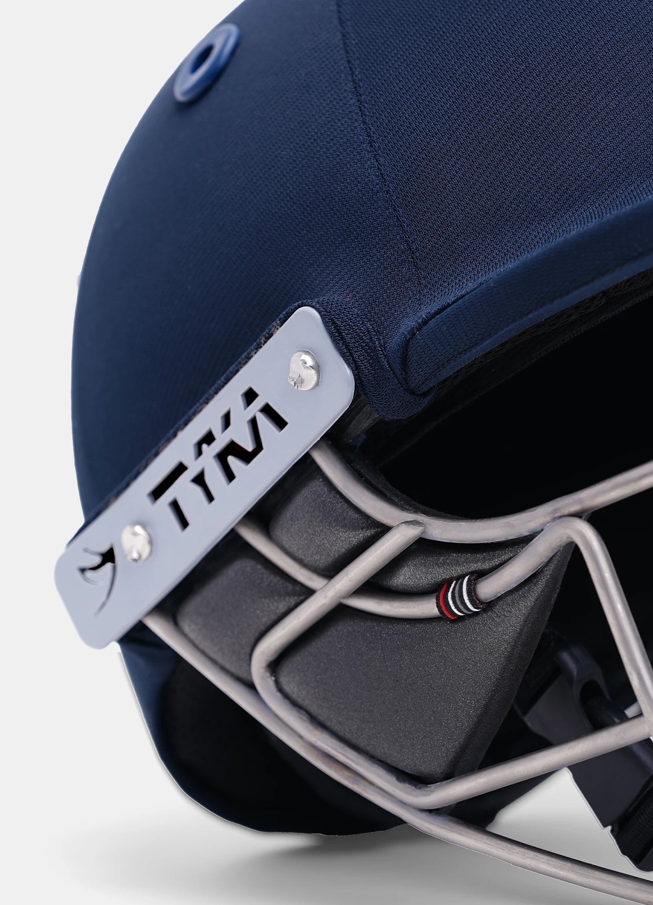 Inner padding and lining inside the Tyka Force Match cricket helmet