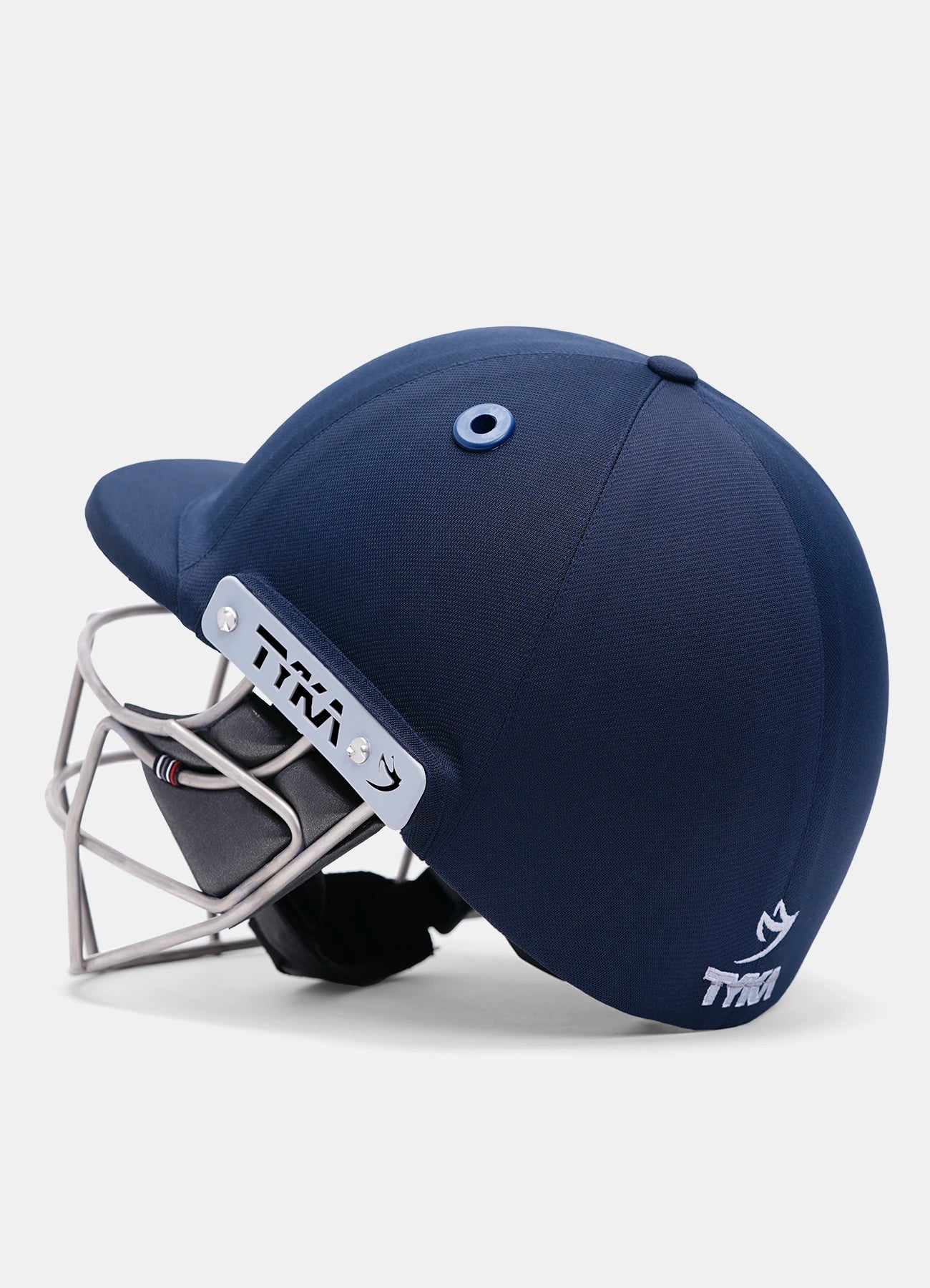 Peak and top shell of the Tyka Force Match Titanium cricket helmet