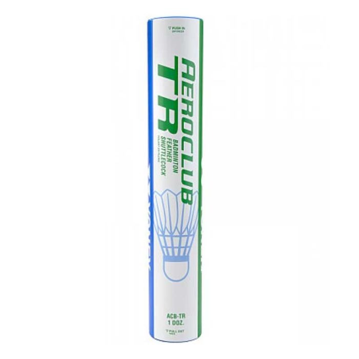 Yonex ACB TR badminton feather shuttlecock for training and tournament play white color 