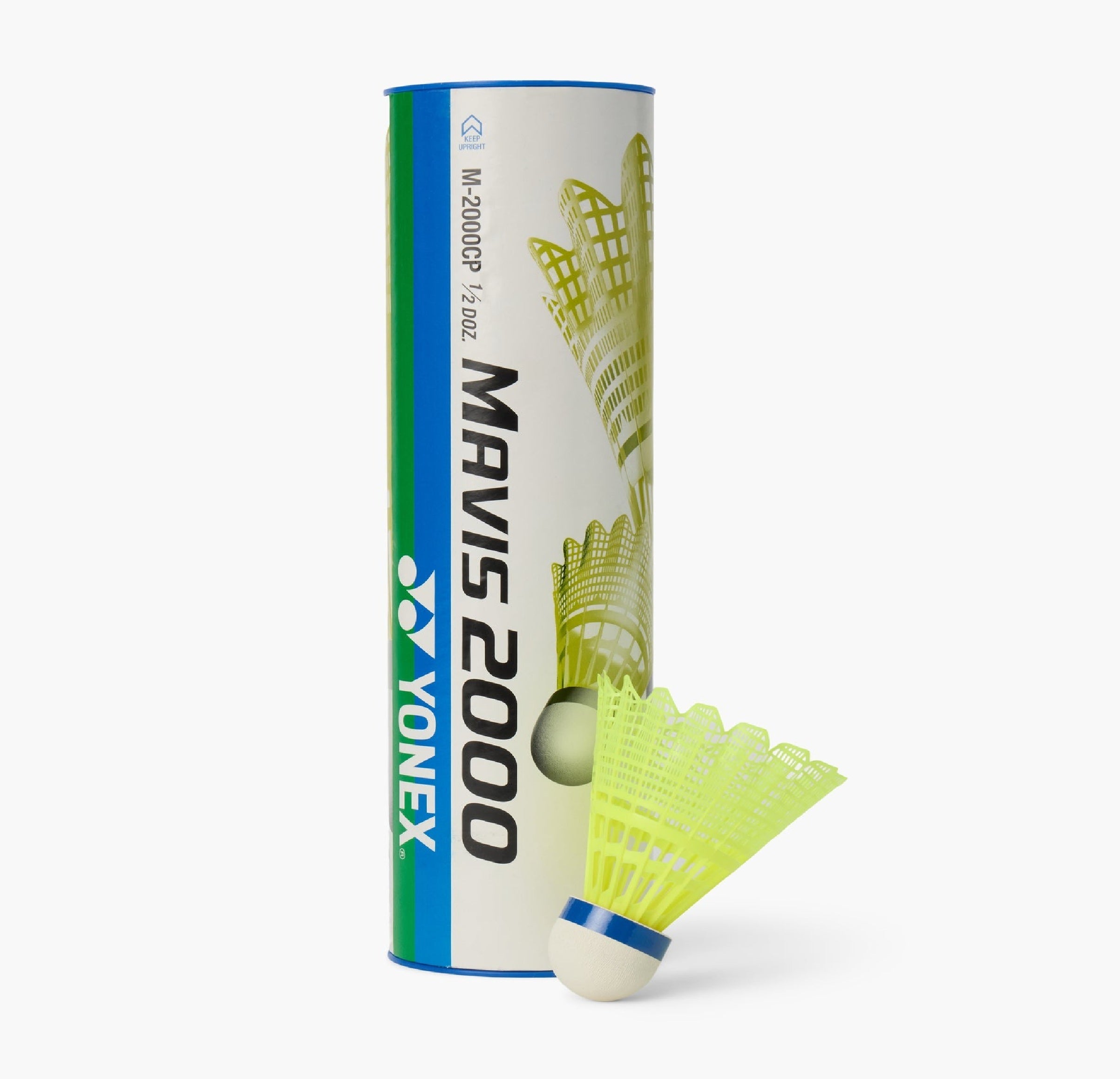 Yonex Mavis 2000 nylon badminton shuttlecock for stable flight